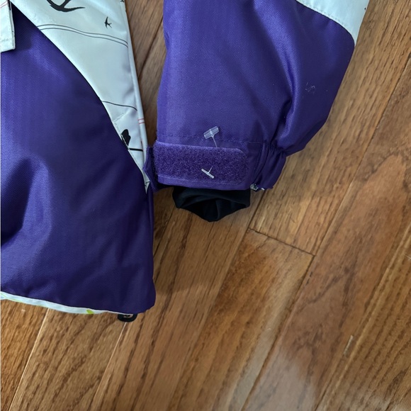 Rossignol Juniors' Ski Jacket White Purple Size 12 - Picture 6 of 12